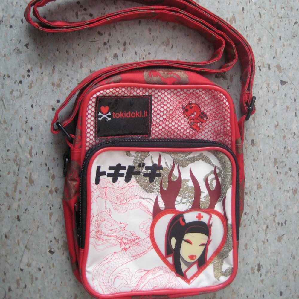 Tokidoki Flamin Nurse Crossbody Bag (Euro Exclusive)